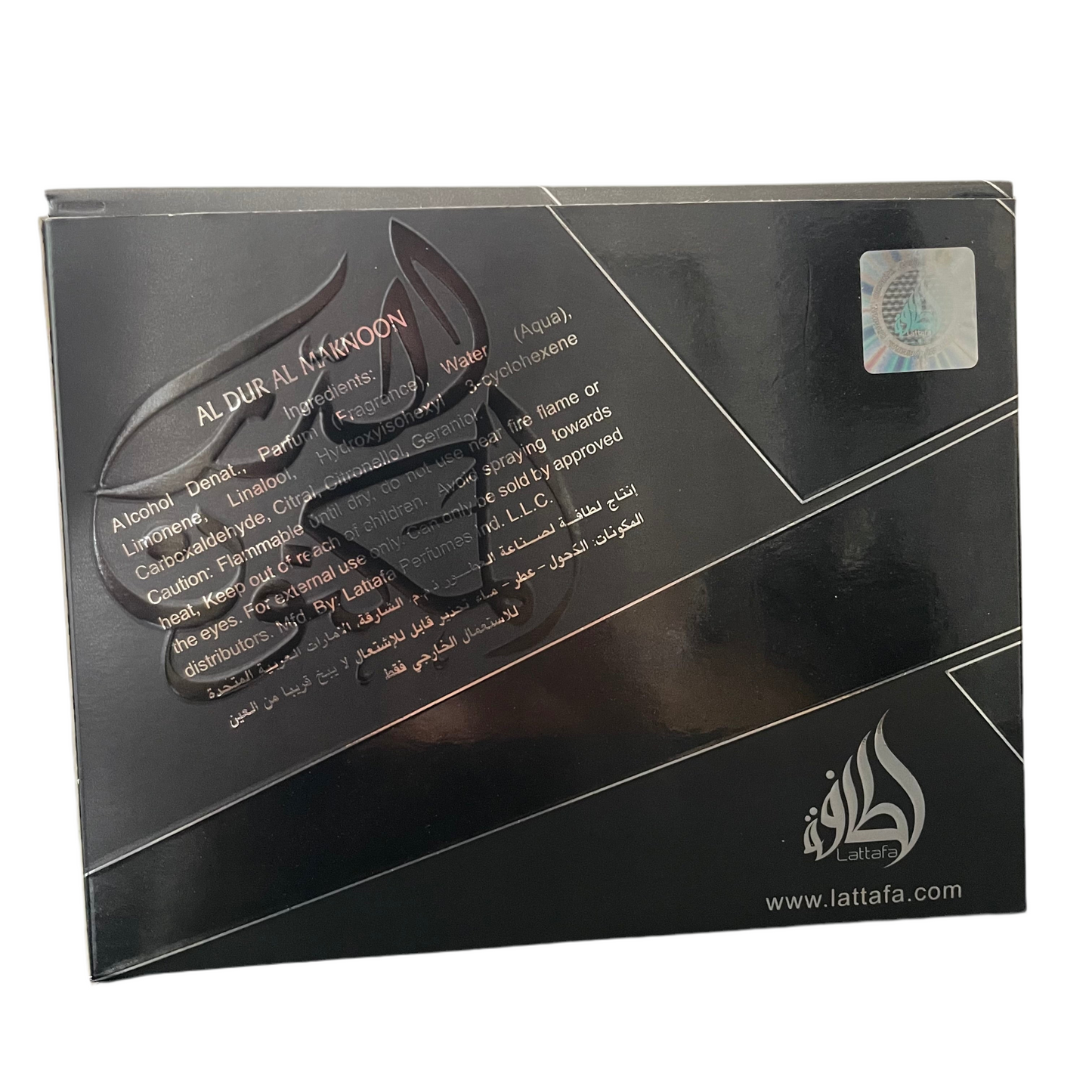 Al Dur Al Maknoon Silver EDP 100ml - Lattafa