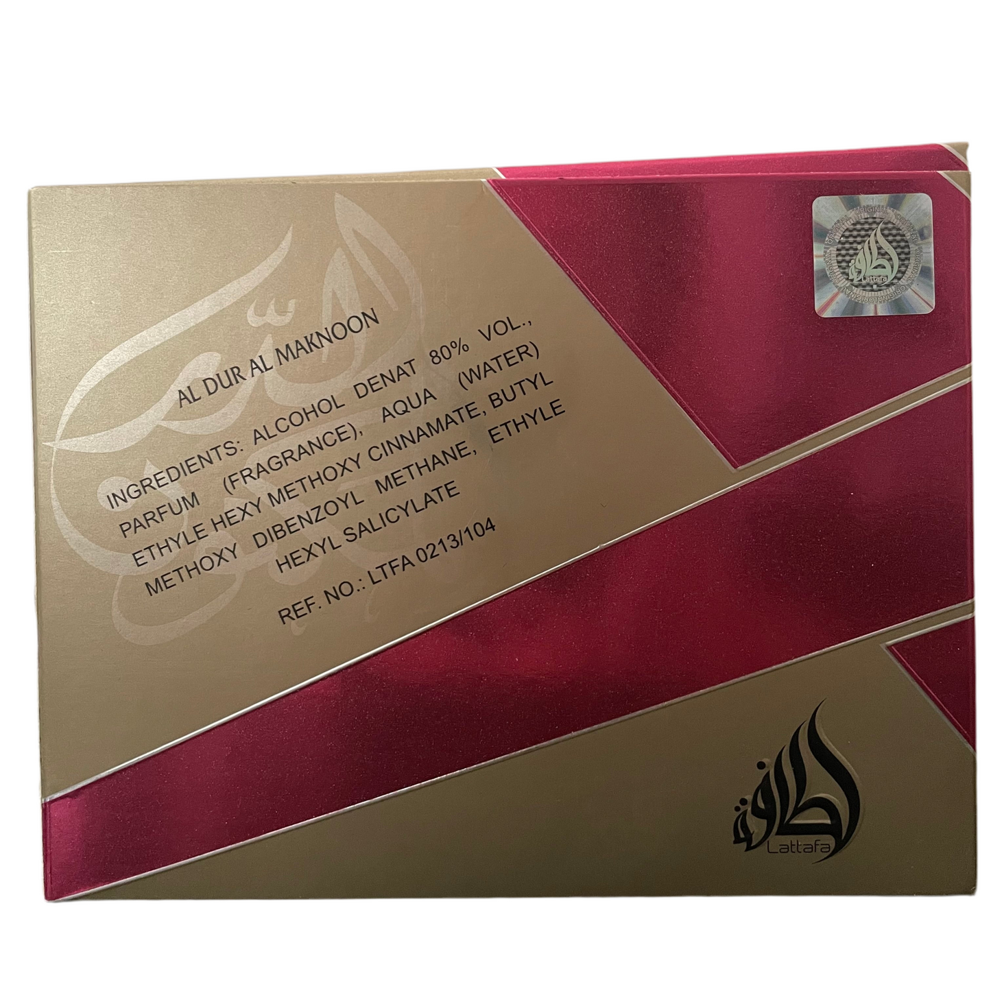 Al Dur Al Maknoon Gold EDP 100ml - Lattafa