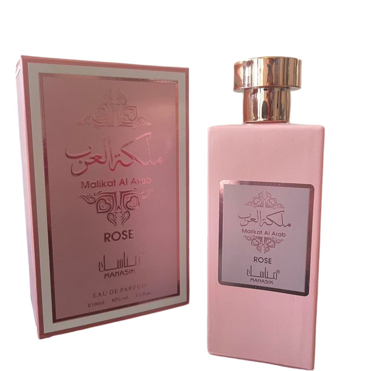 Malikat Al Arab Rose 100ml EDP - Manasik