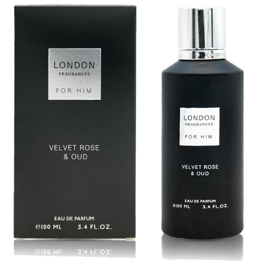 Velvet Rose & Oud EDP 100ml - London Fragrance For Him